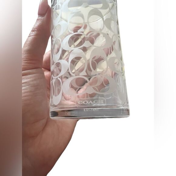 Coach Signature Glasses Set of 3 - Picture 3 of 6